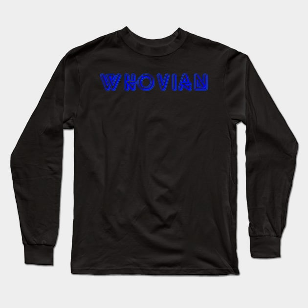 Whovian Long Sleeve T-Shirt by AlondraHanley